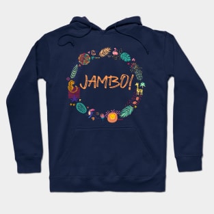 Jambo! (For dark fabrics) Hoodie